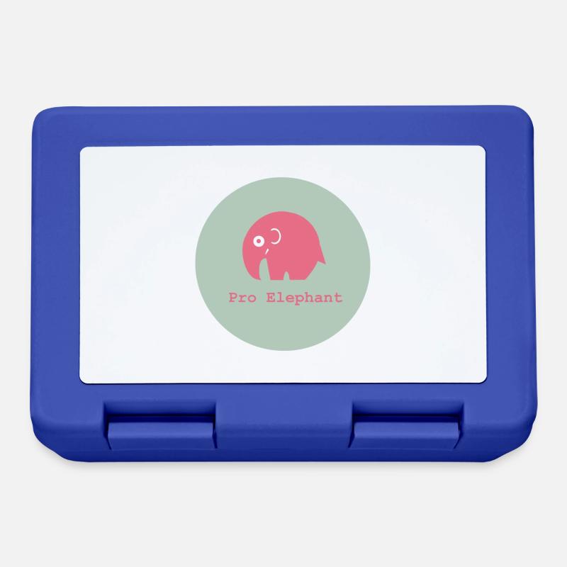 Pro Elephant - Brotdose - Royalblau