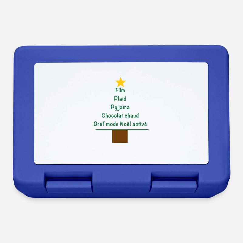 Noel christmas - Lunchbox - royal blue