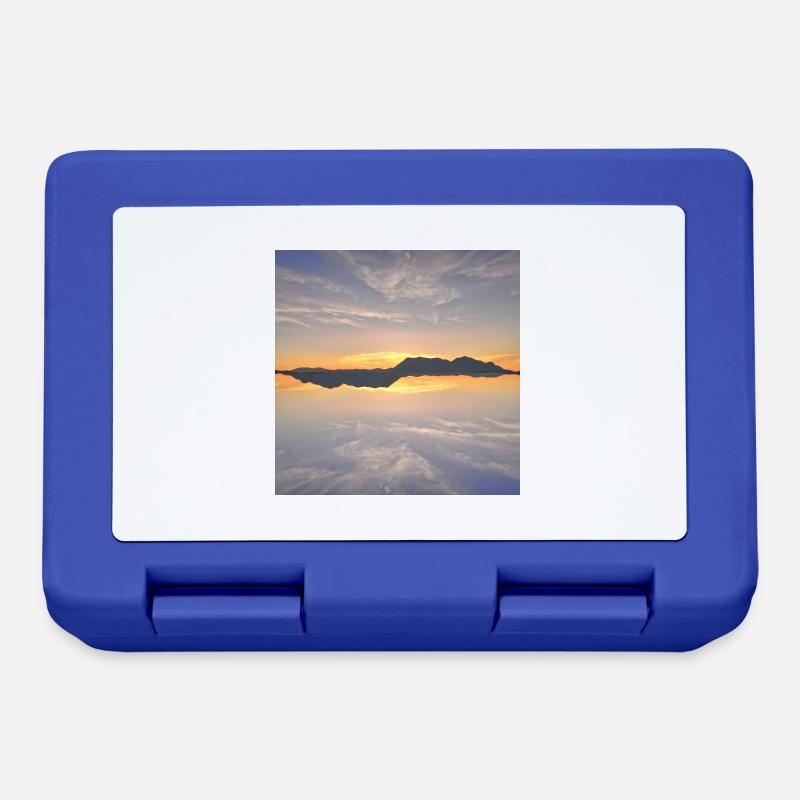 Coucher de soleil ByRino - Boîte à goûter - bleu royal