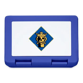 Stockholmer Totkopf - Brotdose - Royalblau - Vorne