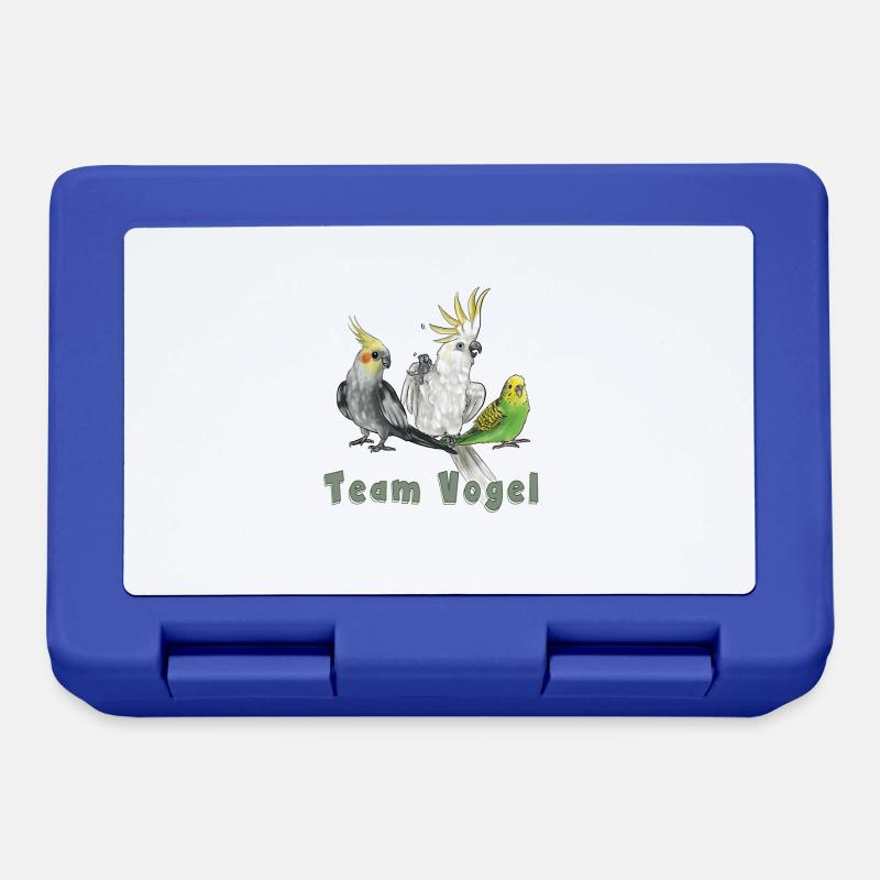 Team Vogel - Brotdose - Royalblau