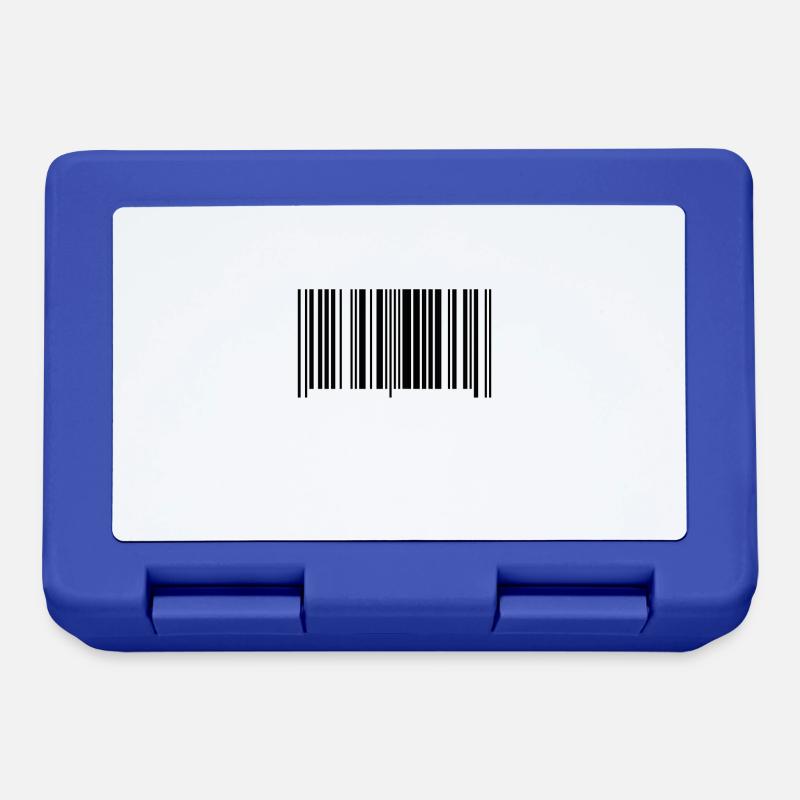Made in 1999 Barcode Geschenk - Brotdose - Royalblau