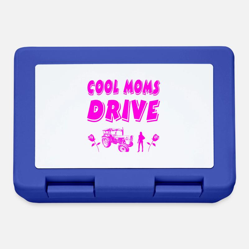 Tractor - Lunchbox - royal blue
