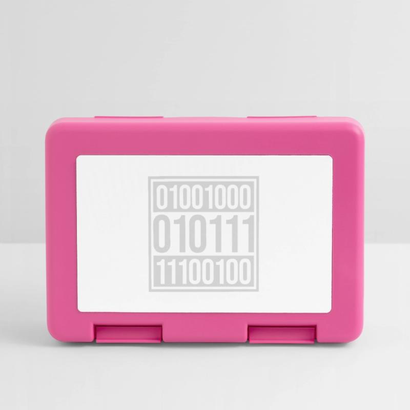 Binary Code Program Language Lunchbox