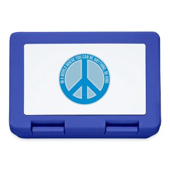 you can be kind - Lunchbox - royal blue - Front