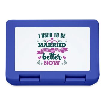 Women Divorce - Lunchbox - royal blue - Front