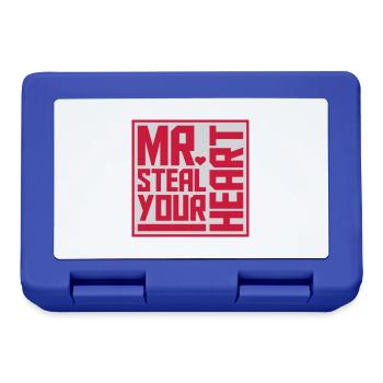 mr steal your heart - Brotdose - Royalblau - Vorne