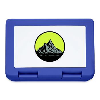 Mountains - Brotdose - Royalblau - Vorne