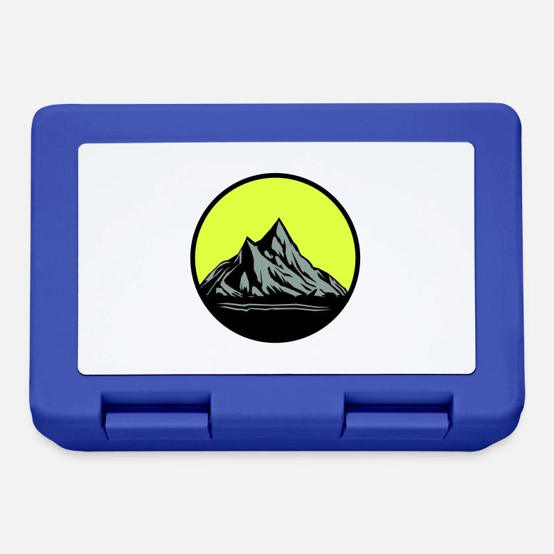 Mountains - Brotdose - Royalblau