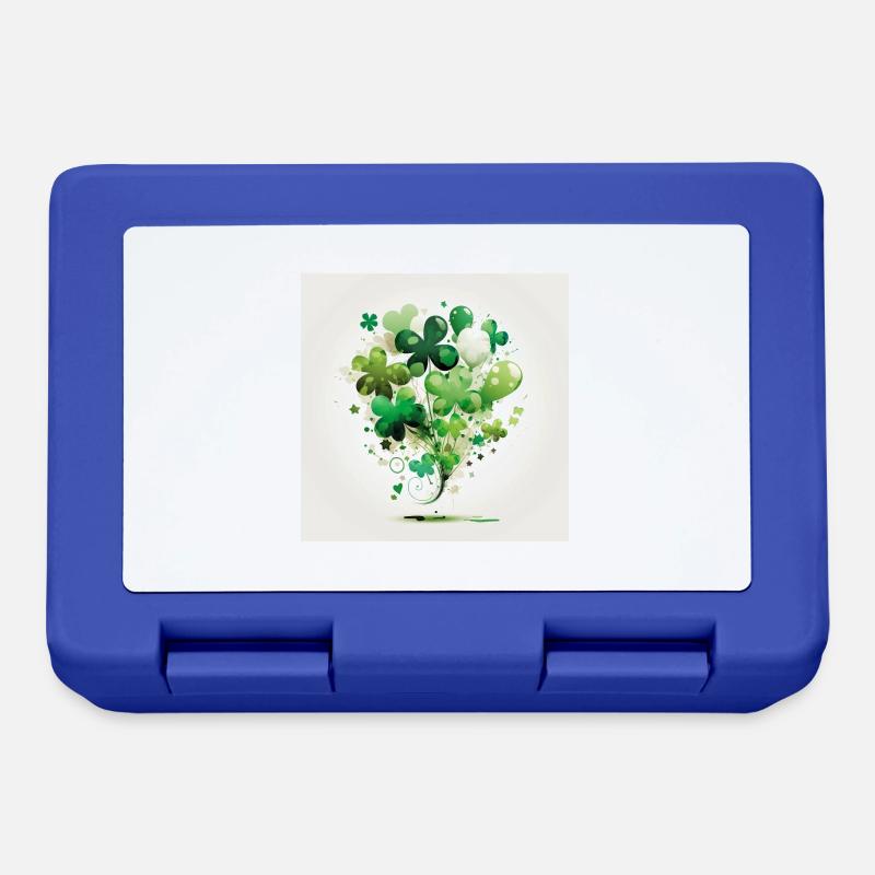 Clover balloon composition - Lunchbox - royal blue