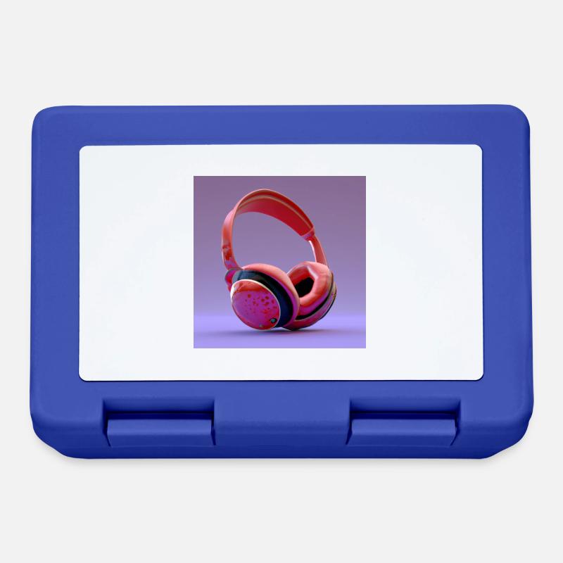 casque audio - Boîte à goûter - bleu royal