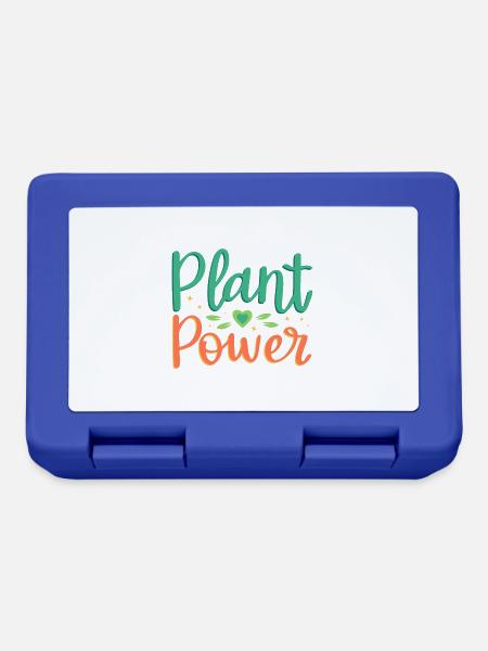 Pouvoir des plantes - Boîte à goûter - bleu royal