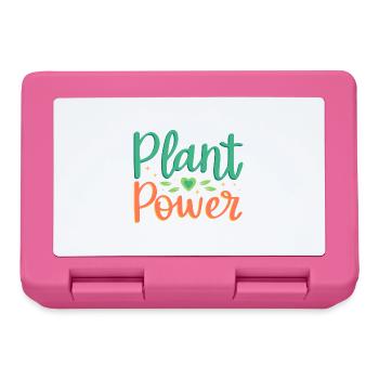 Power of plants - Lunchbox - pink - Front