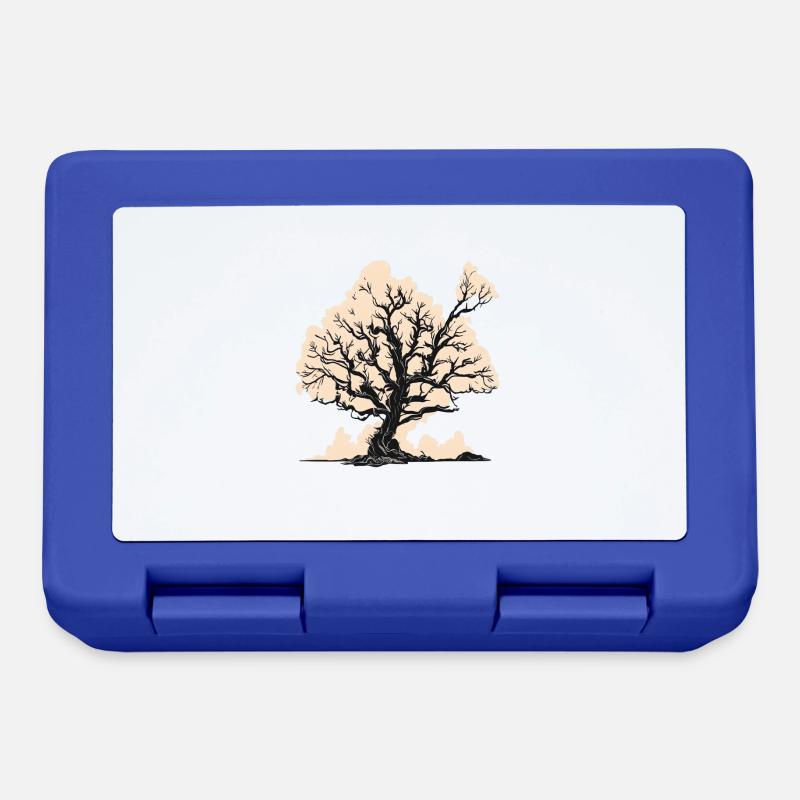 Dein Baum - Brotdose - Royalblau