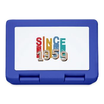 Since 1959 retro - Lunchbox - royal blue - Front