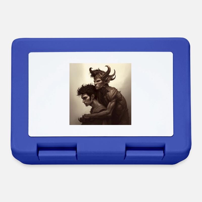 Possessed by the devil - Lunchbox - royal blue
