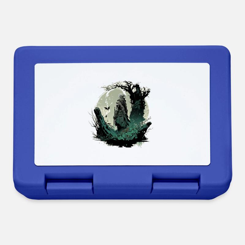 Elvish Druid - Lunchbox - royal blue