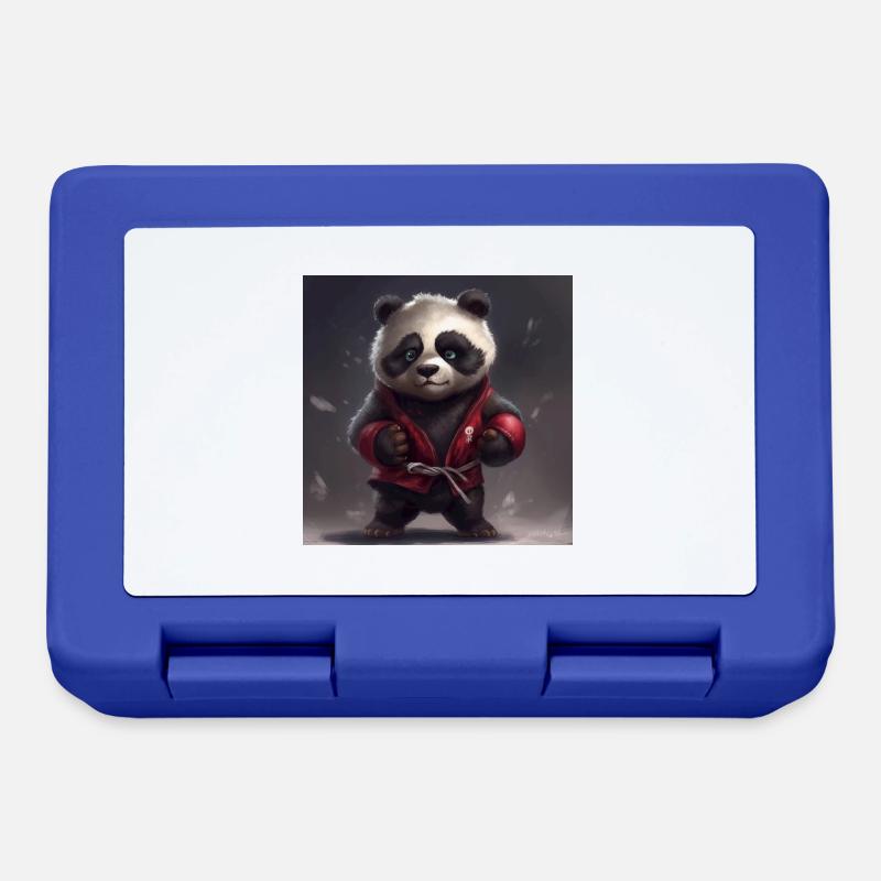 nebulastar lovable troll panda MMA - Lunchbox - royal blue