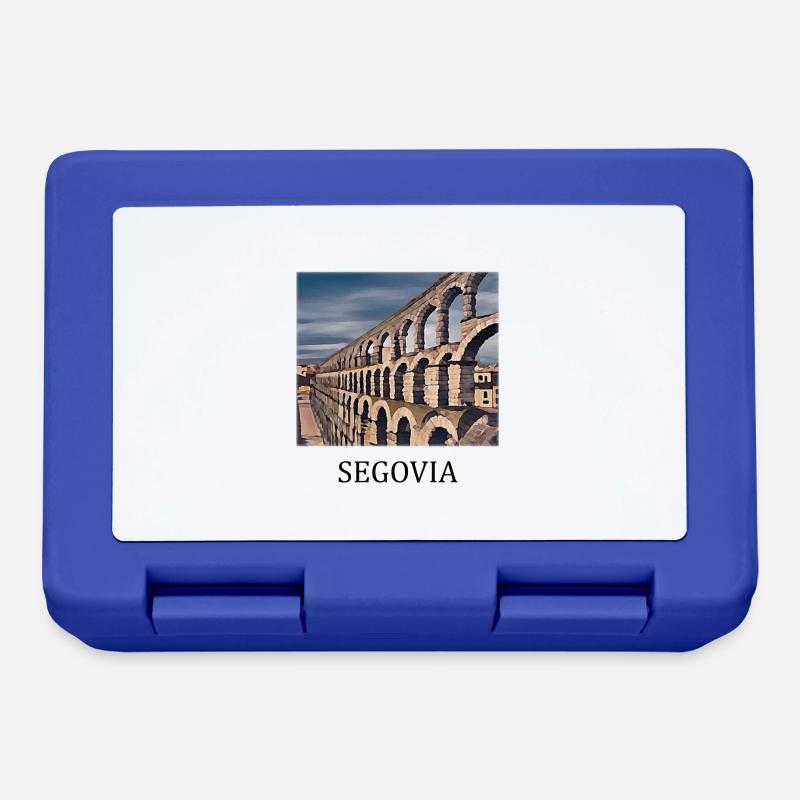 Ségovie - Boîte à goûter - bleu royal