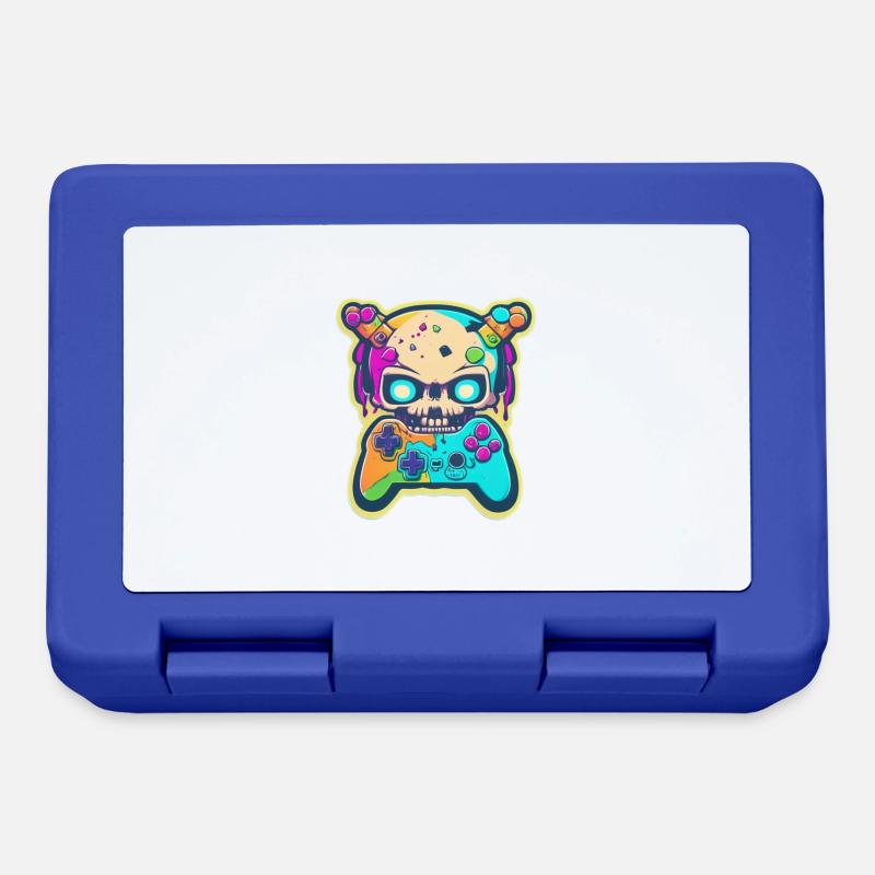 Skullhead Controller - Brotdose - Royalblau
