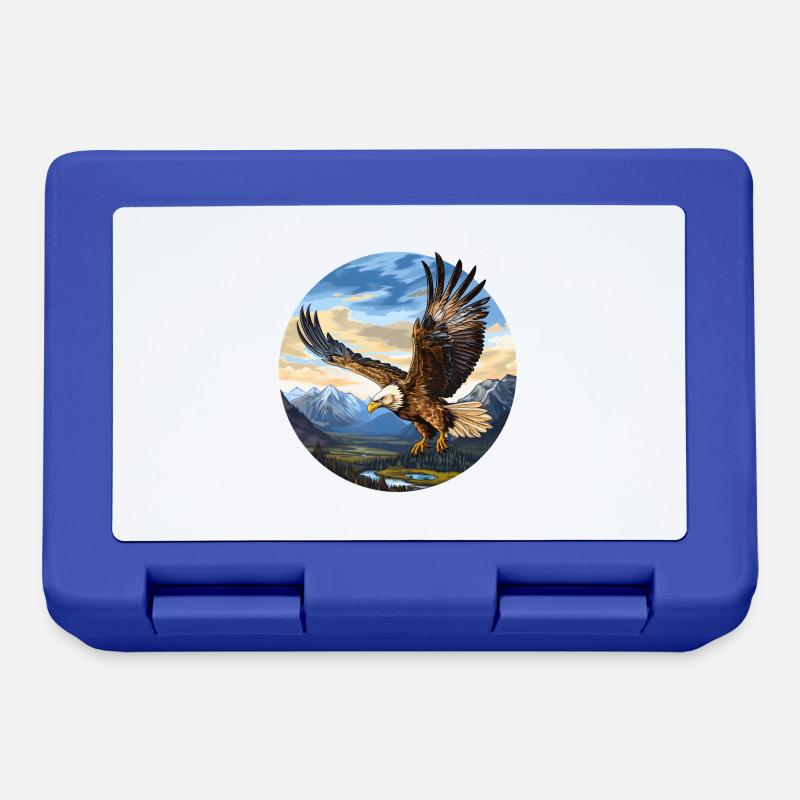 Golden Eagle - Lunchbox - royal blue