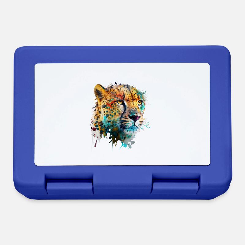 Panther - Brotdose - Royalblau