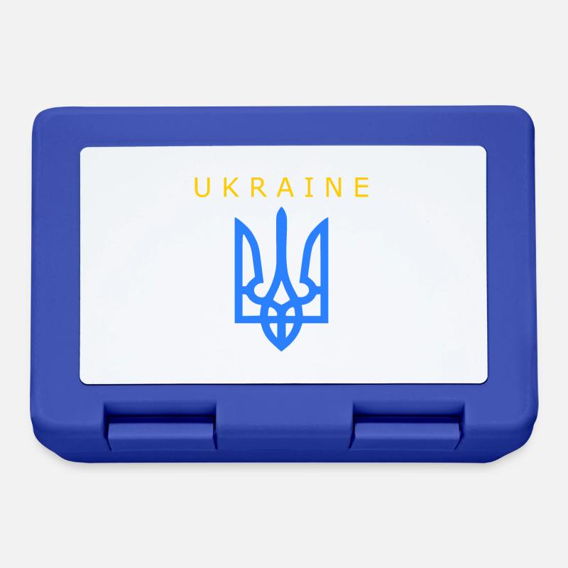 Ukraine - Boîte à goûter - bleu royal