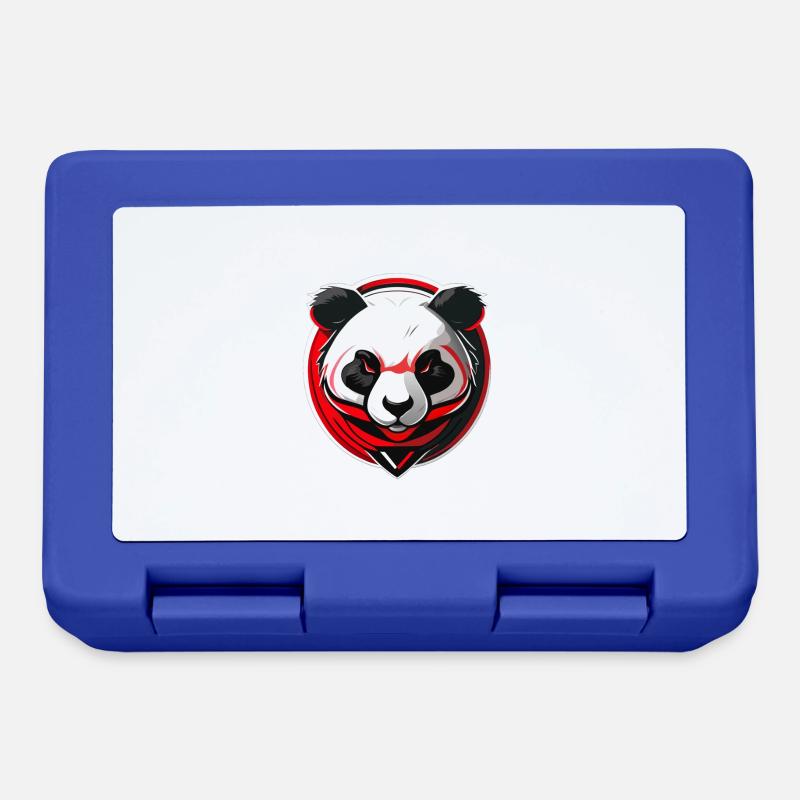 Panda - Boîte à goûter - bleu royal