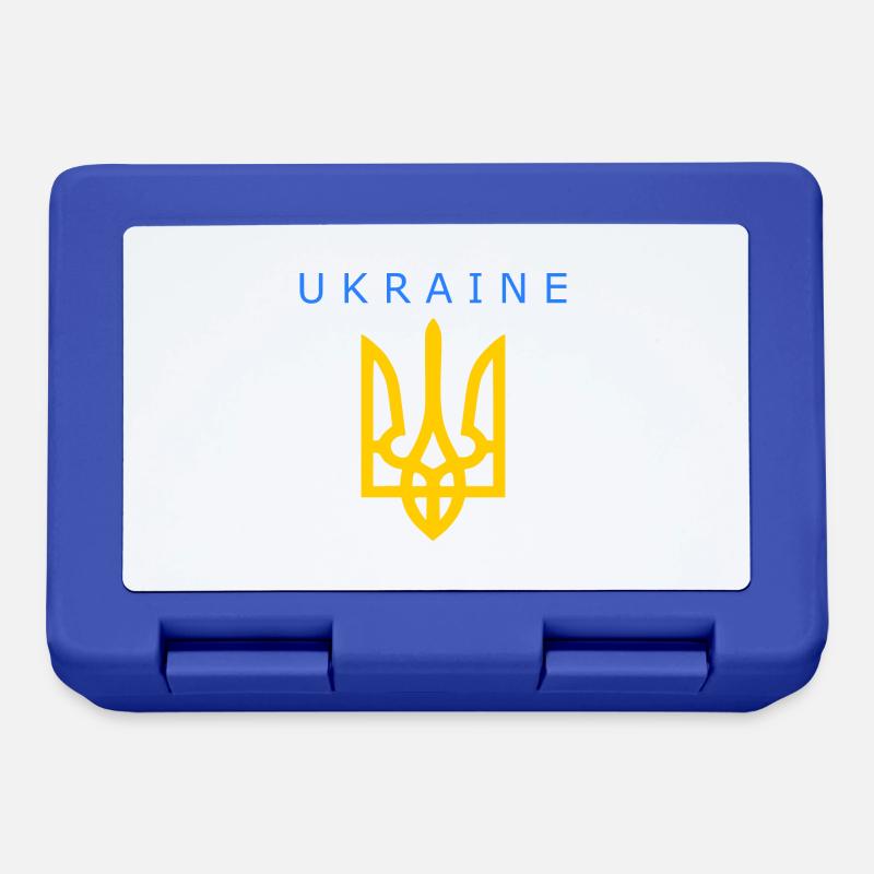 Ukraine - Boîte à goûter - bleu royal