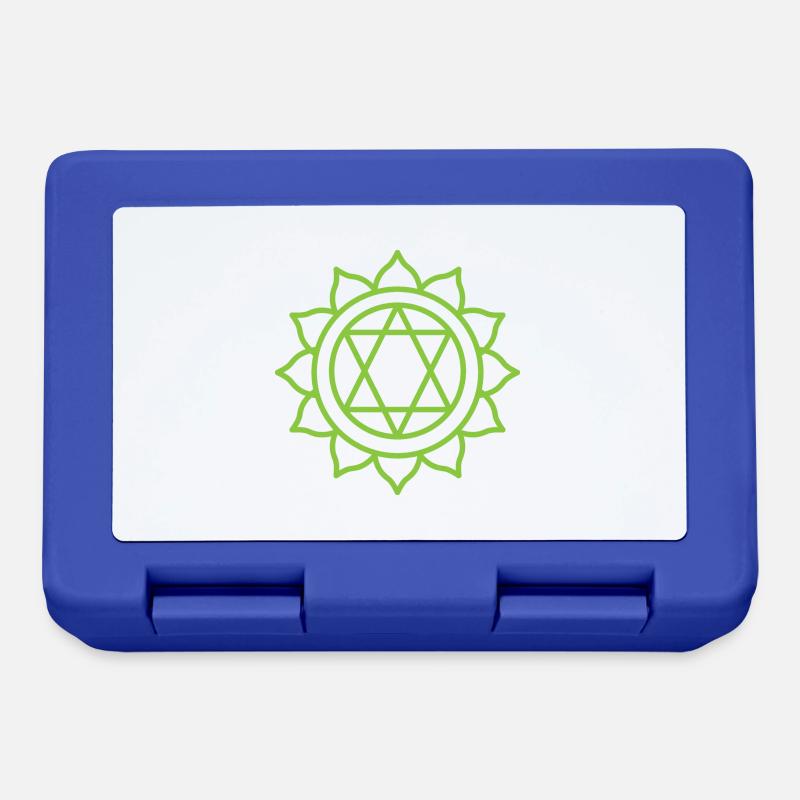 GESUNDHEIT & LANGLEBIGKEIT | 4. Anahata oder Herzchakra - Brotdose - Royalblau