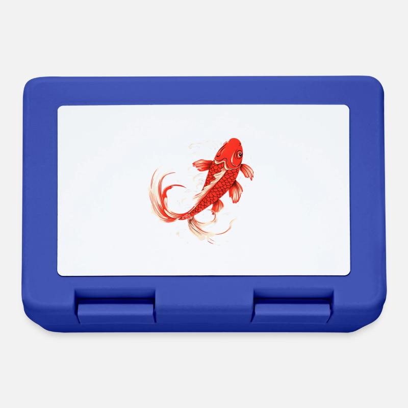 Single Koifisch a hâte de vous voir - Boîte à goûter - bleu royal