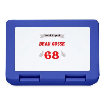 This Looks Like A Handsome 68-Year-Old Kid - Lunchbox - royal blue - Front