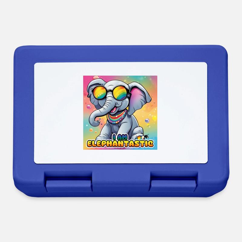 🌈🐘 Elephantastic - Elefantastic - Lunchbox - royal blue