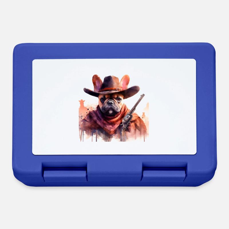 Bully West - Lunchbox - royal blue