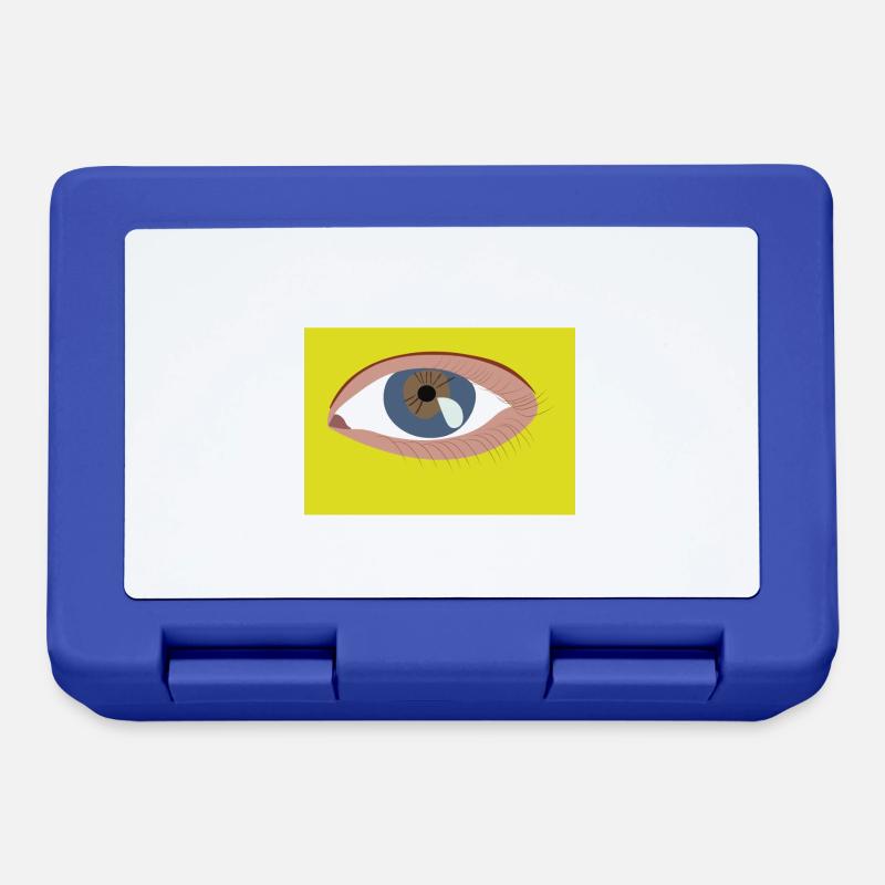 Eye - Lunchbox - royal blue
