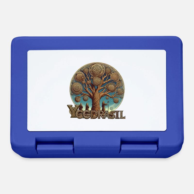 Yggdrasil - Boîte à goûter - bleu royal
