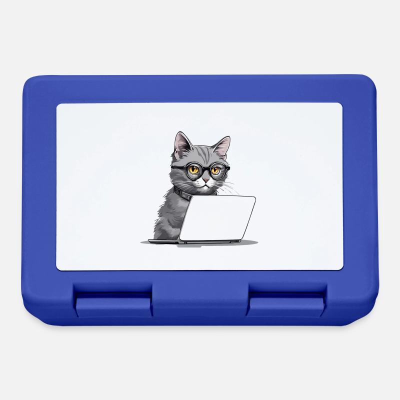 Student Chat - Lunchbox - royal blue