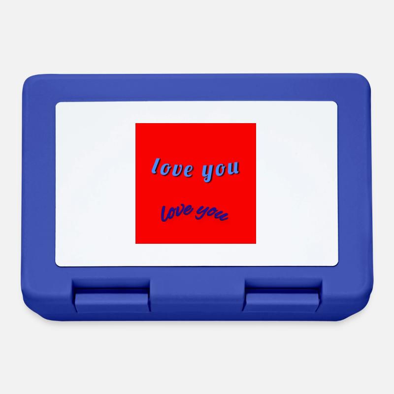 My Design - Lunchbox - royal blue