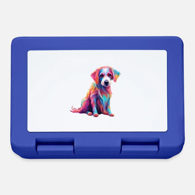 magic magic dog - Brotdose - Royalblau