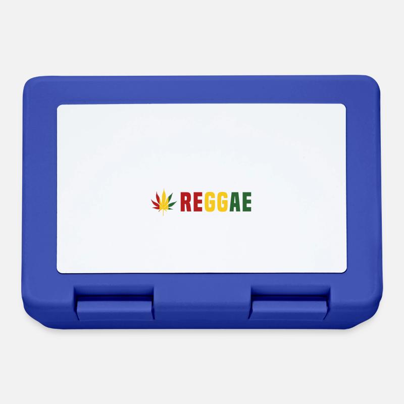 eat sleep reggae repeat - Brotdose - Royalblau