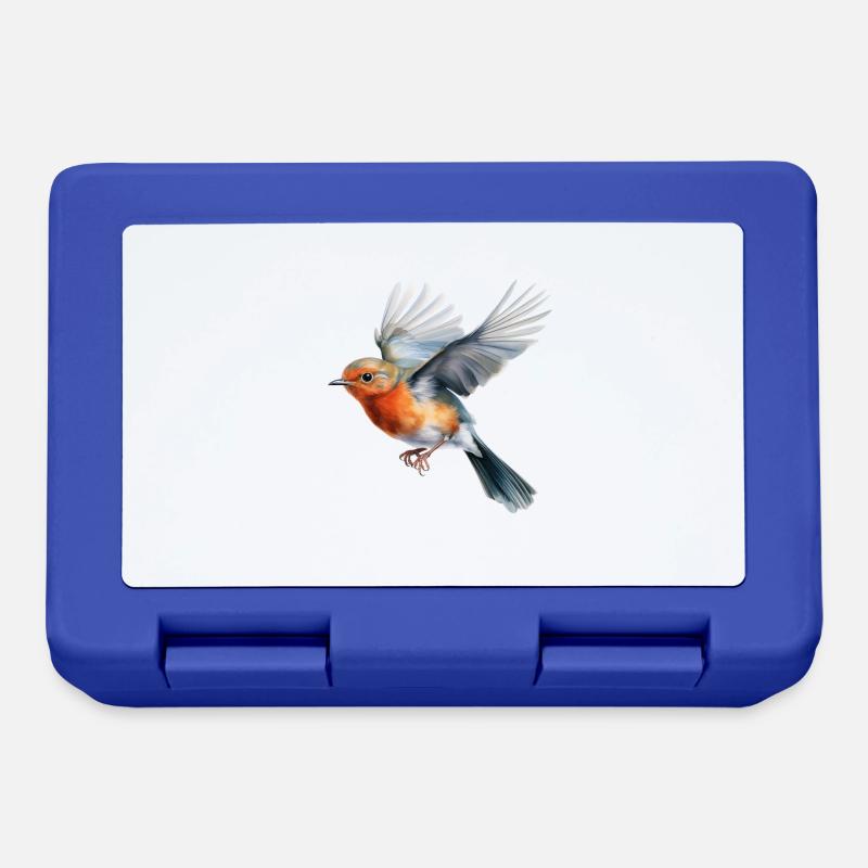 Robin-Flug - Brotdose - Royalblau