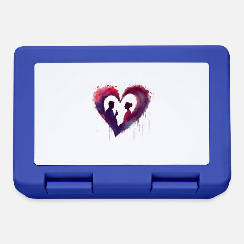 First Love - Lunchbox - royal blue
