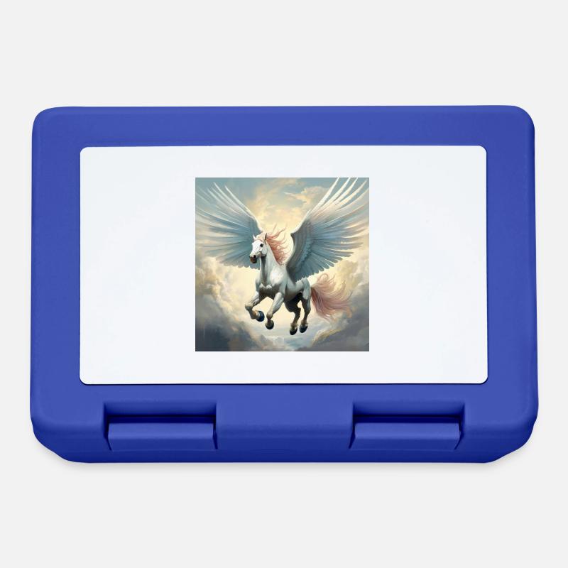 Pegasus - Brotdose - Royalblau