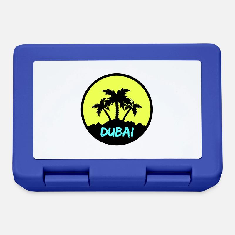 Dubaï - Boîte à goûter - bleu royal
