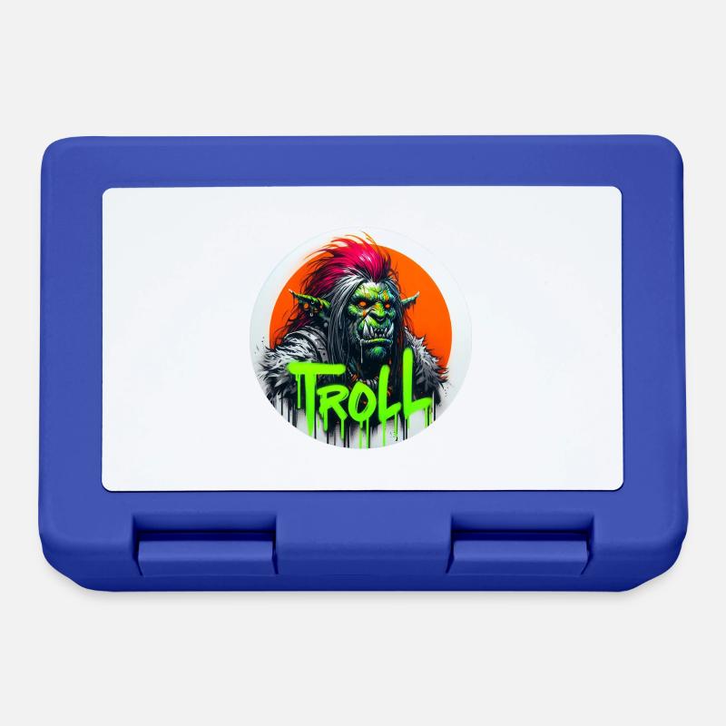 Troll - Brotdose - Royalblau