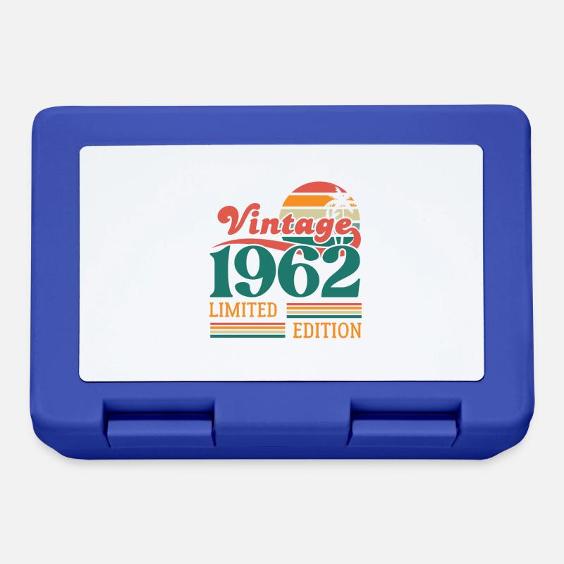 Vintage 1962 édition limitée - Boîte à goûter - bleu royal
