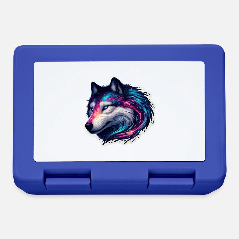 Celestial Canis lupus - Lunchbox - royal blue