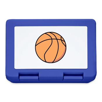 Basket-ball 5 0 14 - Boîte à goûter - bleu royal - Devant