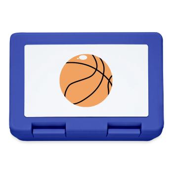 Basket-ball - Boîte à goûter - bleu royal - Devant