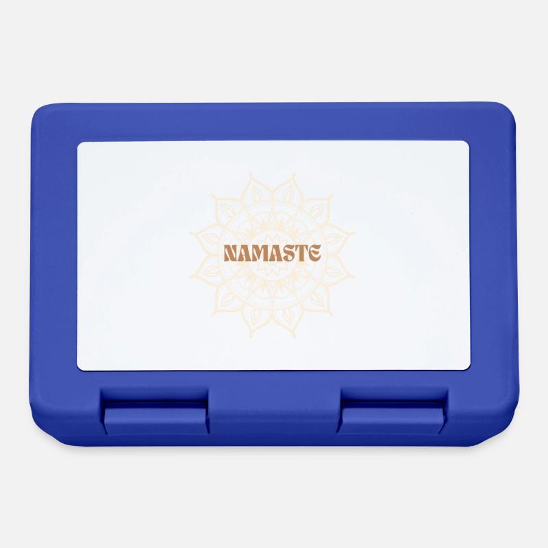 NAMASTE - Brotdose - Royalblau